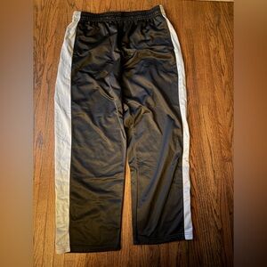 AND1 Black and White Sweatpants